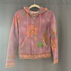 Lucky Brand Floral Hoodie